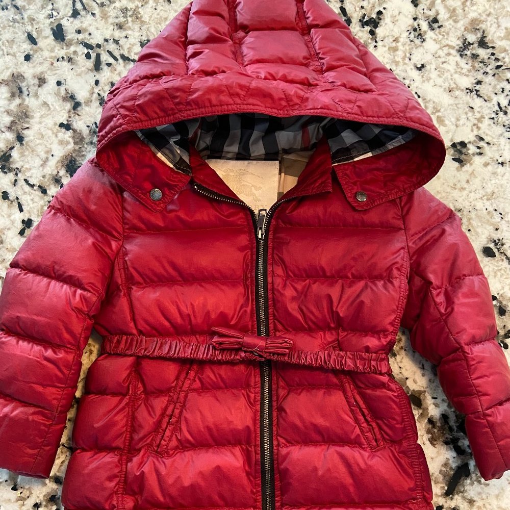 Girl's Hooded Down Jacket